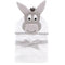 Hudson Baby Unisex Baby Cotton Animal Face Hooded Towel, Happy Donkey, One Size...
