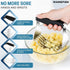 Pastry Cutter For Baking, Heavy Duty Pastry Blender Stainless Steel, Thick Sharp Blades Dough Blender, Dough Cutter Butter Cutter Pastry for Easy ...