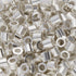The Beadsmith Tube Crimp Beads, 2 x 2mm, 400 Pieces, Silver Color, Uniform Cylindrical Shape, No Sharp Edges, Designed to Secure The Ends of Jewel...