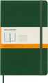 Moleskine Classic Notebook, Hard Cover, Large (5" x 8.25") Ruled/Lined, Myrtle Green, 240 Pages...
