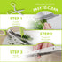2023 Updated Herb Scissors Set - Herb Scissors With 5 Blades and Cover, Cool Kitchen Gadgets for Cutting Shredded Lettuce, Cilantro Fresh, Green O...