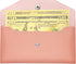 Leather Cash Envelopes, Money Envelope Reusable Waterproof Budget Envelope (pink)...