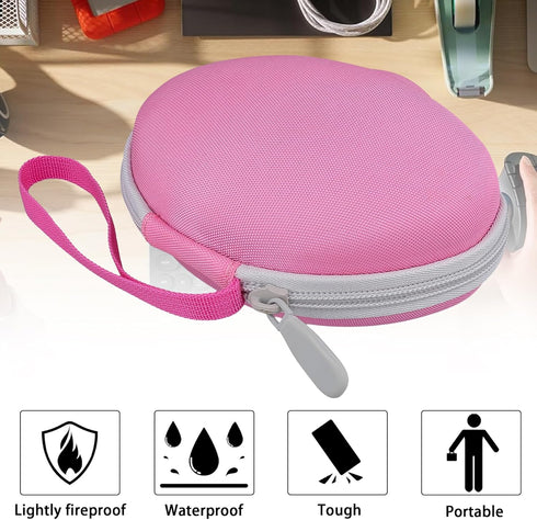 co2CREA Hard Case Replacement for Logitech MX Ergo/ERGO M575 Wireless Trackball Mouse (Pink Case)...