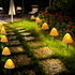 Solar Garden Lights Outdoor, 12LED Mini Mushroom Solar String Lights 8 Modes Waterproof Solar Landscape Lights for Pathway, Yard, Wedding,Backyard...