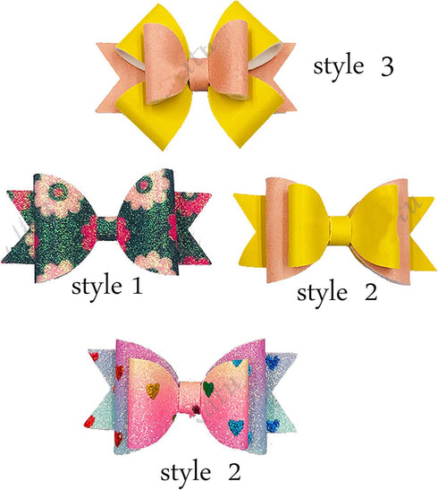 3 Sets Bow Tie Metal Die Cuts,Christmas Bowtie Hair Bow Cutting Dies Cut Stencils for DIY Scrapbooking Decorative Embossing Paper Leather Scrapboo...