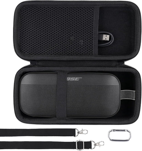 Khanka Hard Travel Case Replacement for Bose SoundLink Flex Bluetooth Portable Speaker (Black)...