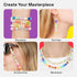 ARTISTRO 3000 pcs Bracelet Making Kit - Friendship Bracelet Kit for Jewelry Making with Pearl Beads, Clay Beads, Letters, Stars, Flowers, Hearts -...