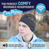 CozyPhones Sleep Headphones - Wireless Over Ear Headphones from Ultra Thin Cool Mesh Chordless Head Phones for Side Sleepers, Meditation, Running,...