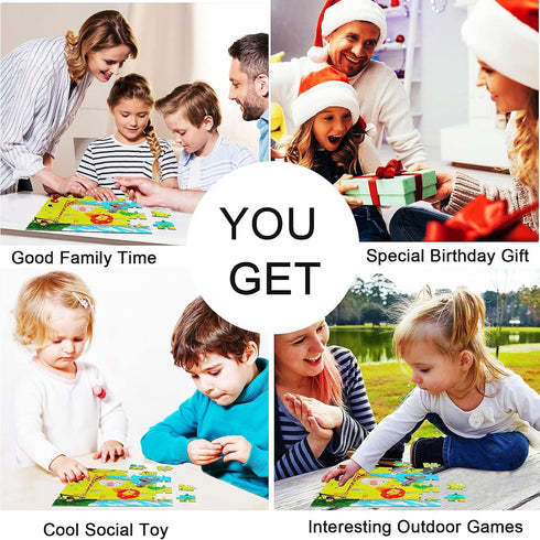 Puzzles for Toddler Ages 3-5 36 Pieces Kids Puzzles Ages 4-8 Animal Party Favor Birthday Gift Learning Jigsaw Puzzles, Educational Toys for Boys a...