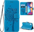 for Samsung Galaxy A10e Wallet Case with Screen Protector,Galaxy A10e PU Leather Protective Case Emboss Love Tree Cat Folio Magnetic with Card Hol...
