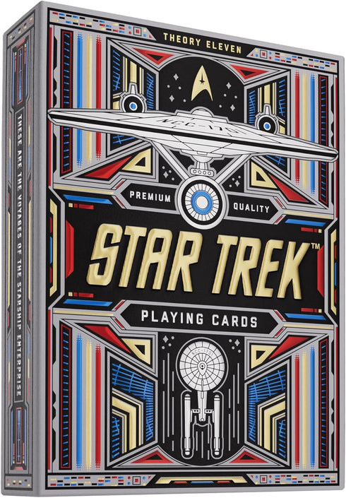theory11 Star Trek Light Premium Playing Cards, Poker Size Standard Index, Luxury Playing Cards...