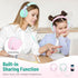 rockpapa Share 1 Kids Headphones Wired with Microphone & Share Port, 85dB/94dB Volume Limited, Cute Foldable Student Child Boys Girls Headphones f...