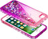 NGB Compatible for iPhone 6 6S 7 8 Case, iPhone SE 3 2022/iPhone SE 2 2020 Case with Tempered Glass Screen Protector, Ring Holder, Girls Women Kid...
