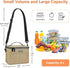 Tirrinia Insulated Lunch Bag for Women Men, Leakproof Lunch Box Containers for Adult, Work, School, Soft Lunchbox for Kids,Boys, Adult Cooler Bag ...