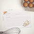 Tea Recipe Cards, 4x6 in, Water-Resistant, Double Sided (Vintage Tea)...