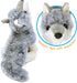 VIAHART Wolcott The Wolf | 11 Inch Stuffed Animal Plush | by TigerHart Toys...