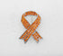 Faship Gorgeous Rhinestone Crystal Awareness Ribbon Brooch Pin...