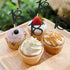 Sumerk 24PCS 18 Cupcake toppers Black Glitter 18th Birthday Cupcake Picks Anniversary Party Decorations...
