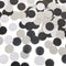 Glitter Confetti Circle Dots for Table Wedding Birthday Party Decoration, 1.2 inch in Diameter (silver glitter,black,white,200pc)...