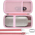 khanka Hard Travel Case Replacement for Bose SoundLink Flex Bluetooth Portable Speaker,Case Only. (Pink)...