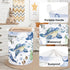 Clastyle 45L Large Blue Sea Animals Turtle Kid Laundry Hamper with Handle Collapsible Whale Shark Clothes Toy Storage Basket with Lid for Nursery...
