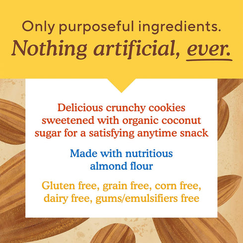 Simple Mills Almond Flour Crunchy Cookies, Toasted Pecan - Gluten Free, Vegan, Healthy Snacks, Made with Organic Coconut Oil, 5.5 Ounce (Pack of 1...