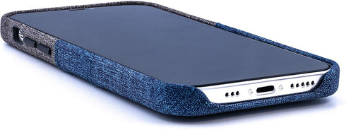 Dockem Wallet Case for iPhone 12 & iPhone 12 Pro: Built-in Metal Plate for Magnetic Mounting & 2 Credit Card Holders: 6.1" Luxe M2, Canvas Style S...