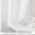 RYB HOME White Curtains Sheer - Linen Textured Wave Semi Sheer Farmhouse Window Curtain Set for Bedroom Living Room Office Diffuse Sunlight Furnit...