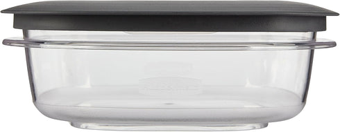 Rubbermaid Premier Easy Find Lids 3-Cup Meal Prep and Food Storage Container, Grey |BPA-Free & Stain Resistant...