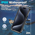 Magnetic for iPhone 15 Pro Max Case Waterproof with Built-in Screen Protector,Compatible with MagSafe Shockproof Dustproof Heavy Duty Full Body Co...