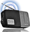NOAA Weather Radio SilvaBRYSON, Emergency AM/FM Battery Operated Handheld Radio with Speaker and Best Reception for Hurricane, Home, Running. Conv...