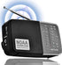 NOAA Weather Radio SilvaBRYSON, Emergency AM/FM Battery Operated Handheld Radio with Speaker and Best Reception for Hurricane, Home, Running. Conv...