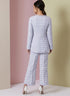 Vogue Misses' Close Lined Jacket, Pencil Skirt and Semi-Fitted High-Rise Pants Sewing Pattern Packet, Design Code V2017, Sizes 8-10-12-14-16, Mult...
