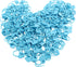 Litoexpe 200 Pcs Knitting Marker Blue, Heart Design Needle Clip Crochet Locking Stitch Markers for Art DIY Craft Project Crochet Work......