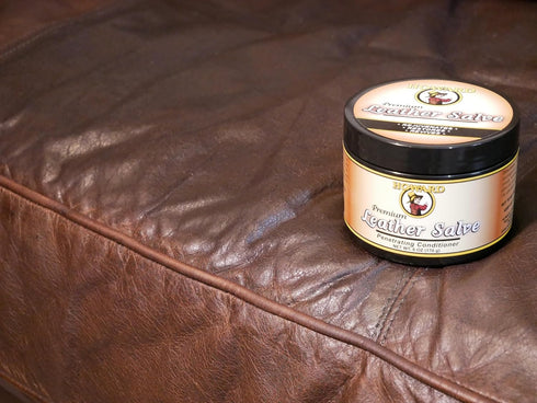 Howard Products Leather Salve - Leather Conditioner for Car Interior, Rejuvenates, Protects...