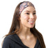RiptGear Stretch Sport Headband for Women (Dark Unique) — Made of Non-Slip Sweat Wicking Fabric — Great for Yoga, Running or The Gym — Soft Headba...
