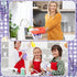 6 Pcs Spring Lavender Kitchen Towel Set Spring Dish Towel Funny Housewife Farmhouse Rustic Bath Hand Towel for Spring Holiday Bathroom Gift, 24 x ...