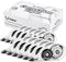 Whiteout Correction Tape, Easy To Use Applicator for Instant Corrections Correct Wrong Writing At Any Time, For school, Office (12pack, 5M/196" x ...