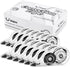 Whiteout Correction Tape, Easy To Use Applicator for Instant Corrections Correct Wrong Writing At Any Time, For school, Office (12pack, 5M/196" x ...
