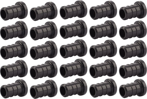 SharkBite 1/2 Inch Poly Crimp Plug, Pack of 25, PEX Pipe, PE-RT, UP514...