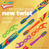 GUM Crayola Twistables Kids Flossers with Fluoride - Designed for Little Hands - Three Fun Fruit Flavors - Easy to Use Kids Floss Picks for Childr...
