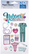 PAPER HOUSE PRODUCTIONS 3D STICKERS NURSES...