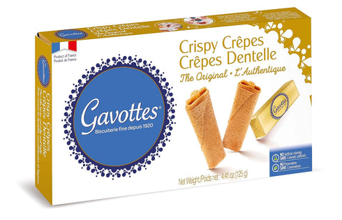 Gavottes Gourmet French Lace Crispy Crepes - Individually Wrapped | Ready-to-eat Crispy Crepes | Gavottes Crispy Crepes From France | The Original...