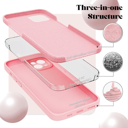 Compatible with iPhone 13 Case - Cute Butterfly Flowers Engraved Phone Case Compatible with iPhone 13 - Soft Silicone Case Compatible with iPhone ...