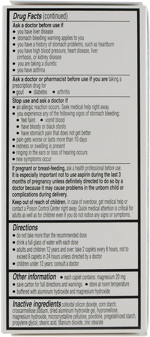 Vanquish Headache Relief, Acetaminophen, Aspirin, Caffeine, 100 Caplets...