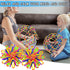 2 Pcs Colorful Sphere Breathing Ball Toy-Expandable Ball Great Anxiety Reliever Stresss Ball,Collapsible Magic Ball Toy Apply for Children and Adu...