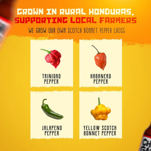 JUELAGRANPUT!!! Super Hots Hot Sauce - Award-Winning Carolina Reaper and Chipotle Blend, Smoked Garlic, Intense Heat...