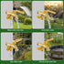 Outdoor Double Taps Water Faucet, Garden Hose Splitter 2 Way, 3/4 inch Wall Mounted Brass Water Tap, Frost-Proof Outside Spigot Replacement with 2...