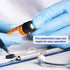 HPLC LC 8-425 Screw Thread Vial Caps, 8 mm, PTFE/Silicone Septa, Black, Polypropylene, 100 pcs/pk...