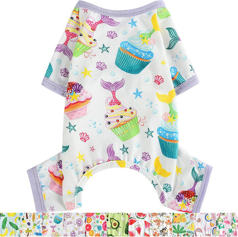 Dog Pajamas for Small Dogs, Chihuahua Pajamas, Puppy Clothes, Extra Small Puppy Pjs, Soft Pet Pajamas,Dog Shirts Chihuahua Yorkie Teacup Cat Cloth...